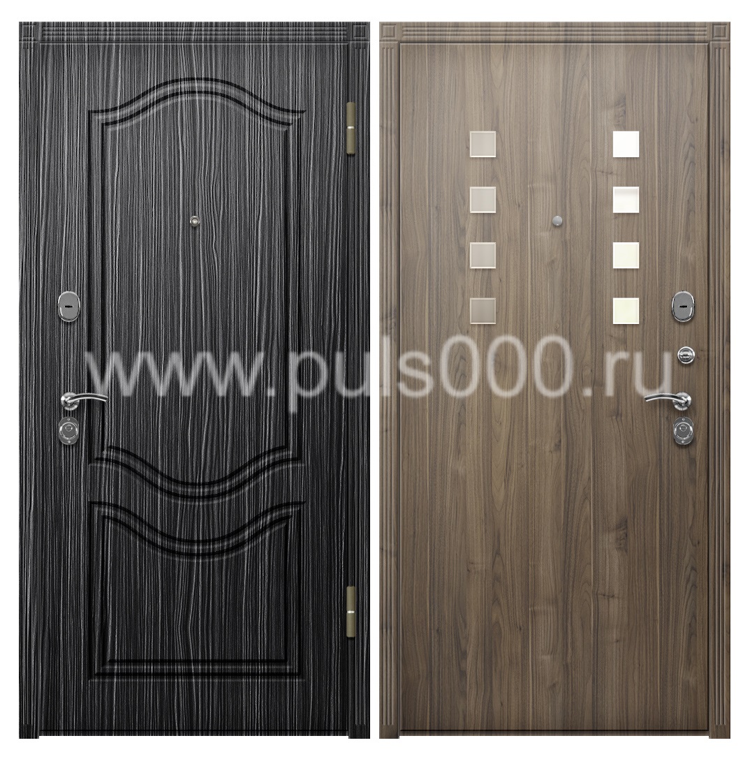 Уличная коттеджная дверь с МДФ MDF-32, цена 40 500  руб.